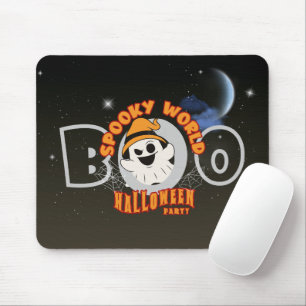 Tapis De Souris Fête d'Halloween Spooky World