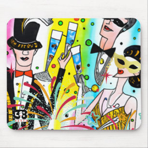 Tapis De Souris Fête du Nouvel An