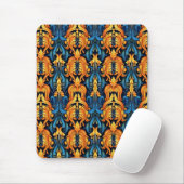 Tapis De Souris Feu baroque et glace (Avec souris)