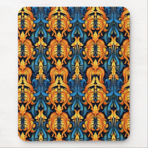 Tapis De Souris Feu baroque et glace