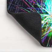 Tapis De Souris Feu d'artifice Mousepad (Coin)