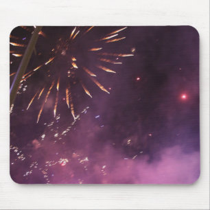 Tapis De Souris Feu d'artifice Mousepad