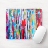 Tapis De Souris Feu d'artifice Mousepad (Avec souris)