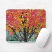 Tapis De Souris Feu d'automne (Avec souris)