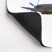 Tapis De Souris Feu d'éclat de supermarine (Coin)