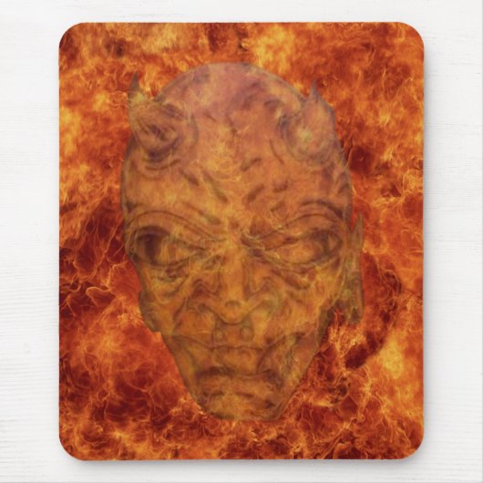 Tapis De Souris Feu Demon Mousepad (Devant)