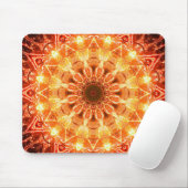 Tapis De Souris Feu léger 1 Mousepad (Avec souris)