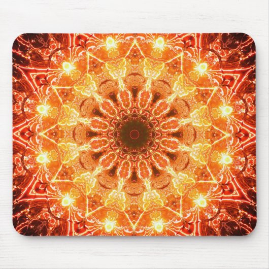 Tapis De Souris Feu léger 1 Mousepad (Devant)