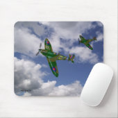 Tapis De Souris Feu Spitfire (Avec souris)