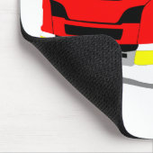 Tapis De Souris Feuerwehrauto Löschfahrzeug Mousepad (Coin)