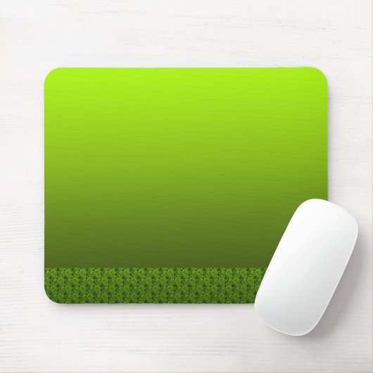 Tapis De Souris Feuillage vert (Avec souris)