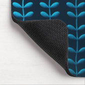 Tapis De Souris feuille bleu (Coin)