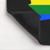 Tapis De Souris Feuille d'érable (Coin)