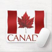 Tapis De Souris Feuille d'érable de Mousepad Canada de drapeau du (Avec souris)