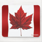 Tapis De Souris Feuille d'érable de Mousepad Canada de drapeau du (Devant)