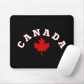 Tapis De Souris Feuille d'érable du Canada (Avec souris)