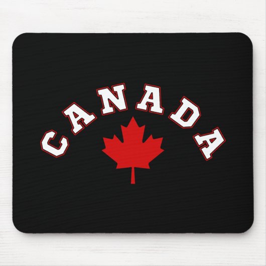 Tapis De Souris Feuille d'érable du Canada (Devant)