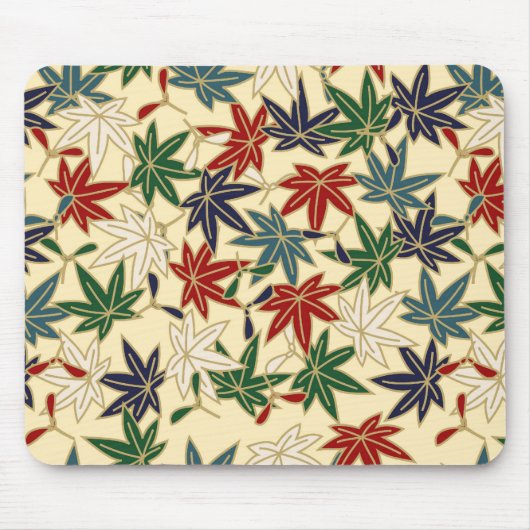 Tapis De Souris Feuille d'érable japonaise (Devant)