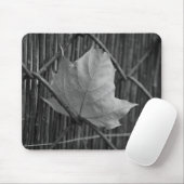 Tapis De Souris Feuille d'érable sèche - Mousepad (Avec souris)