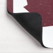 Tapis De Souris Feuille d'érable vintage (Coin)