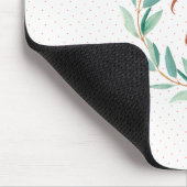 Tapis De Souris Feuille d'eucalyptus vert Sage moderne couronne (Coin)