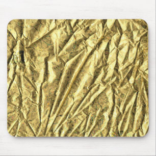 Tapis De Souris Feuille d'or brillante