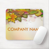 TAPIS DE SOURIS FEUILLE EN BAISSE (Avec souris)