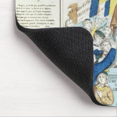 Tapis De Souris feuille lyrique pour une chanson consacrée au (Coin)