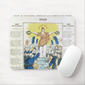 Tapis De Souris feuille lyrique pour une chanson consacrée au (Avec souris)