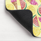 Tapis De Souris Feuille orange (Coin)