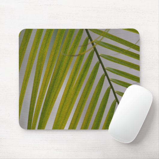 Tapis De Souris Feuille Tropicale de Kauai (Avec souris)