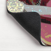 Tapis De Souris Feuilles à tongs et papillon (Coin)