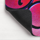 Tapis De Souris Feuilles arc-en-ciel (Coin)