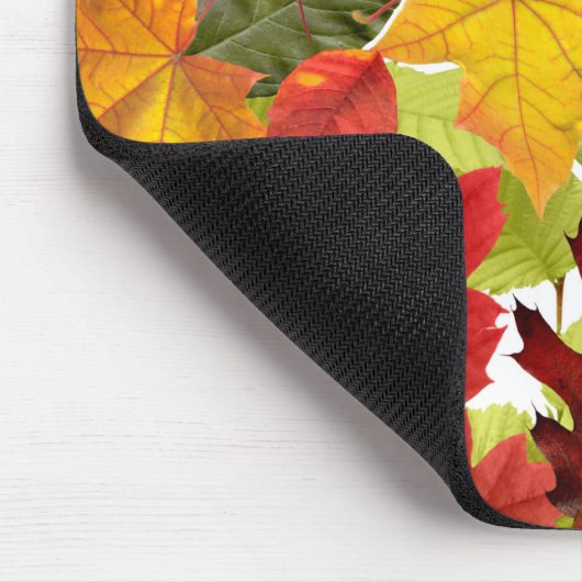 Tapis De Souris Feuilles automnales d'automne (Coin)