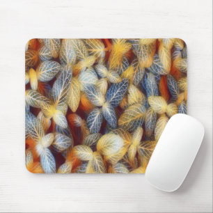 Tapis De Souris Feuilles automnales rustiques