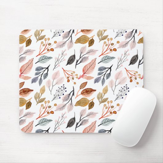 Tapis De Souris feuilles d'arbre (Avec souris)