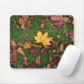 Tapis De Souris Feuilles d'automne (Avec souris)