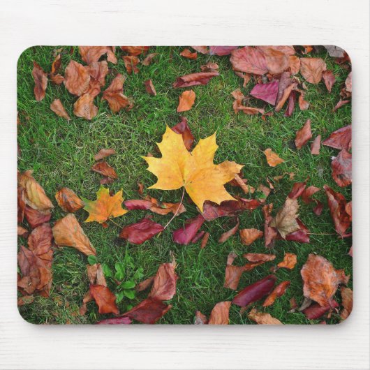 Tapis De Souris Feuilles d'automne (Devant)