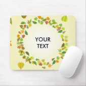 Tapis De Souris Feuilles d'automne (Avec souris)