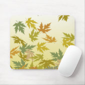 Tapis De Souris Feuilles d'automne (Avec souris)