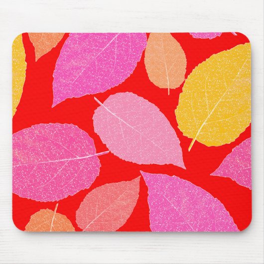Tapis De Souris Feuilles d'automne. (Devant)