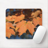 Tapis De Souris Feuilles d'automne Mousepad (Avec souris)