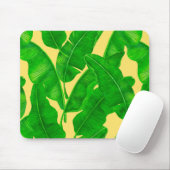 Tapis De Souris Feuilles de bananes (Avec souris)