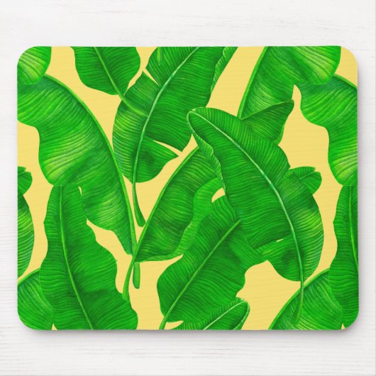 Tapis De Souris Feuilles de bananes (Devant)