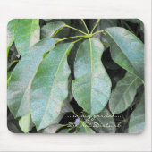 Tapis De Souris Feuilles de jardin (Devant)