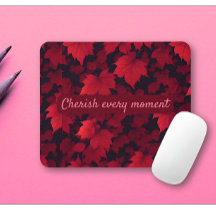 Feuilles de l'automne rouge vif