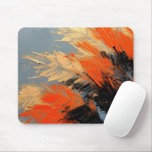 Tapis De Souris Feuilles de Palmier – Mouvement Tropical Abstrait