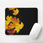 Tapis De Souris Feuilles d'érable (Avec souris)
