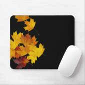 Tapis De Souris Feuilles d'érable (Avec souris)