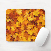 Tapis De Souris Feuilles d'été indiens (Avec souris)